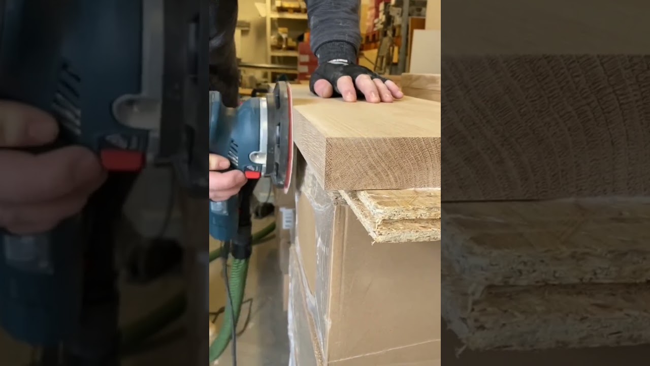 Treppe saniren / Treppe schleifen ölen /Massive Holz Treppe schleifen ölen wachsen /Treppe montieren