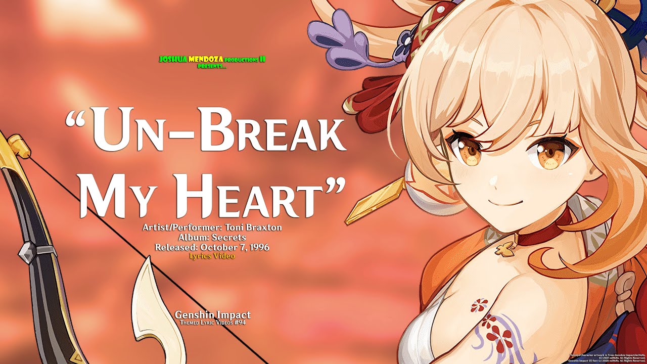 Un break my heart текст