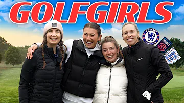 GOLF GIRLS SCRAMBLE ft. Ex England Goal Keeper  ⛳⚽ | Golf Girls Episode 16