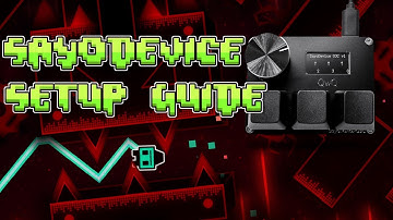 The BEST Sayodevice Settings for Geometry Dash (O3C Set-up Guide)