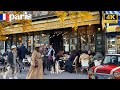 6 Paris City Walk in 4K HDR 🍁 | Lunch Hour Stroll