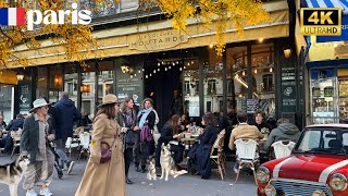 6 November 2025 PARIS 🇫🇷 FRANCE 4K HDR WALK | CITY STREET WALK | AUTUMN 🍇 🥨 WALK | LUNCH TIME WALK 