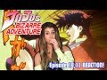 JOSEPH JOESTAR! JoJo's Bizarre Adventure Episode 10 and 11 REACTION!