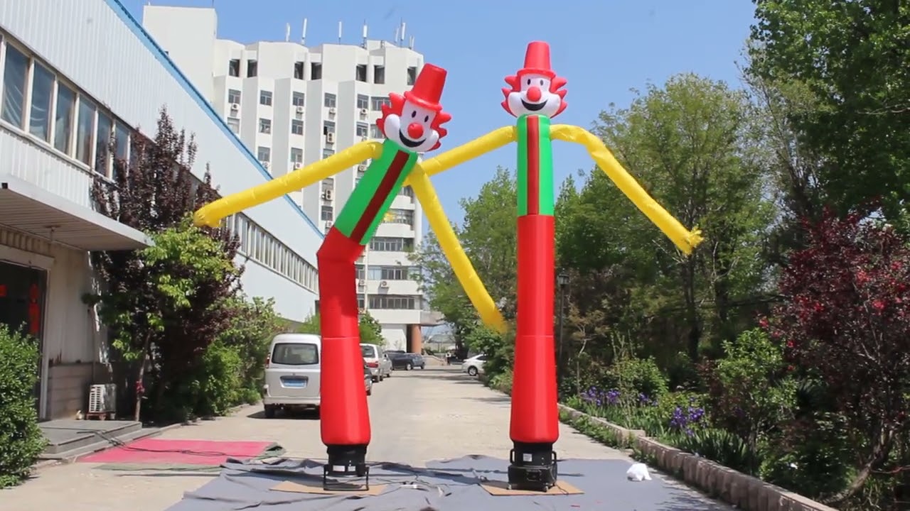 Inflatable Clown Air Dancer Tube with Blower for 2023 