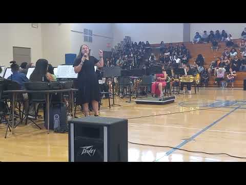 Dowdell Middle Magnet School Dolphin Pride Drumline Spring Concert Performance