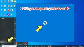 Fix settings not opening in windows 10 screenshot 5