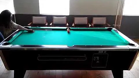 Pool Trick Shot by Tori Cunningham 1/14/17