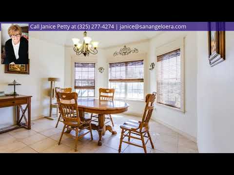 3561 Encino Dr, Christoval, TX home video tour