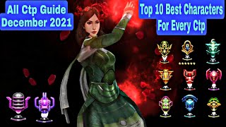 All Ctp Guide December 2021 | Top 10 Best Characters For Every Ctp - Marvel Future Fight