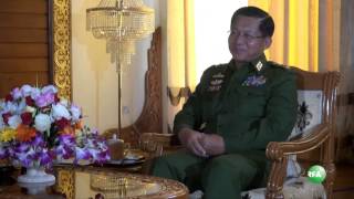 RFA Exclusive Interview with Senior Gen Min Aung Hlaing