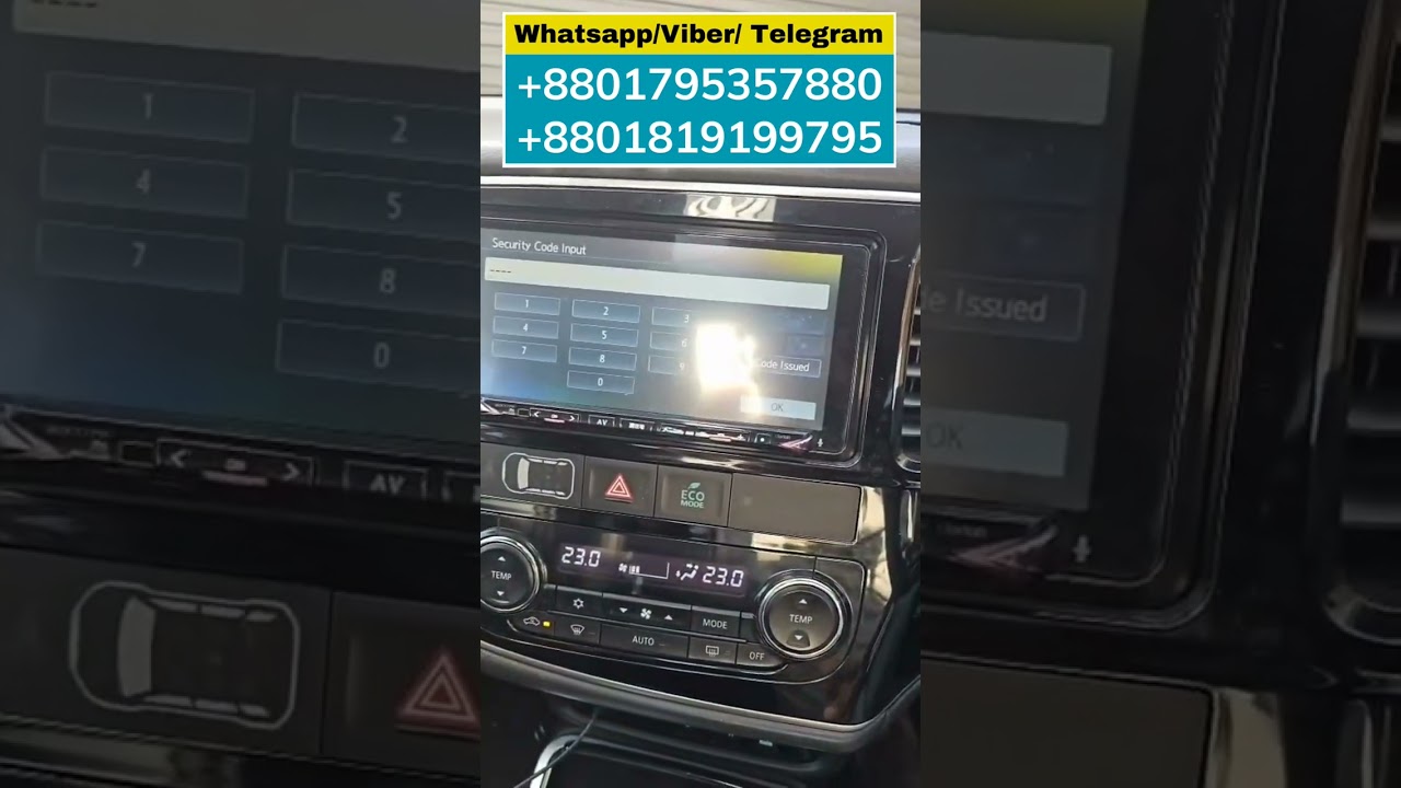 337 セキュリティロック Clarion ミツビシロゴ GGX777W Mitsubishi Clarion GCX777W car navigation Unlock - YouTube