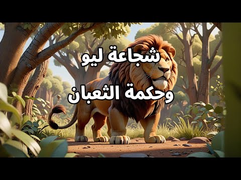 قصة الأسد ليو الشجاع وحكمة الثعبان أسد شجاعة صداقة حماية حكمة