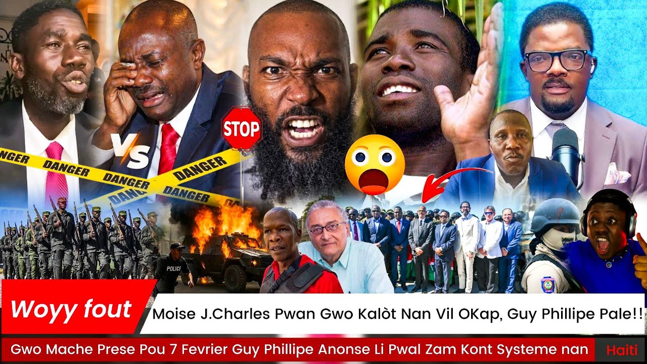 Woyy fout: Guy Phillipe Anonse li Pwal Pwan Z4m Pou Batay Gwo Souflèt Pou Moise J.Charles Nan Okap!!