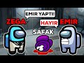 EMİRLE İMPOSTOR OLDUM AMA BİLEREK ONU ASTIRDIM! | EKİPLE AMONG US | Zegabon