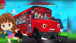 Wheels on the bus 🚌 Nursery Rhymes & Kids Songs | My littLe WoRld Mustafa 1122