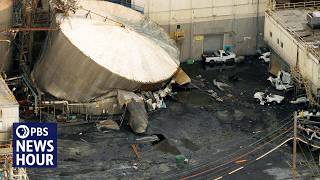 News Wrap: 11 presumed dead after Washington paper mill tank implosion