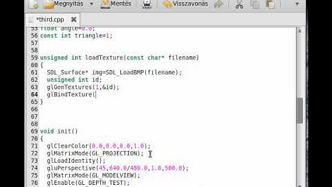 OpenGL (SDL,C++) tutorial 7 - Textures (part 1)