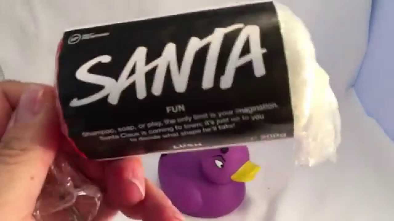 Lush Christmas 2015 'Santa' Fun bar
