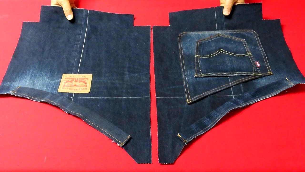 DIY안입는 청바지로 