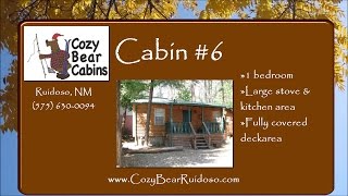 Cabin 6 - Cozy Bear Cabin Rentals in Ruidoso