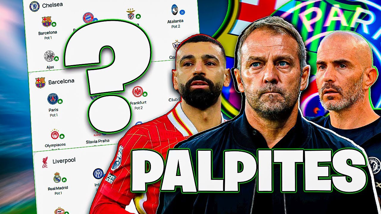 ANALISE DA FASE DE ENTRADA DA CHAMPIONS LEAGUE QUEM VAI FICAR TOP 1 ...