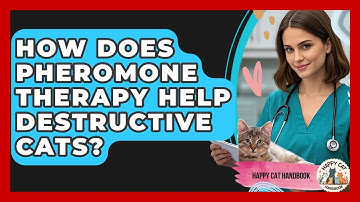 How Does Pheromone Therapy Help Destructive Cats? - Happy Cat Handbook