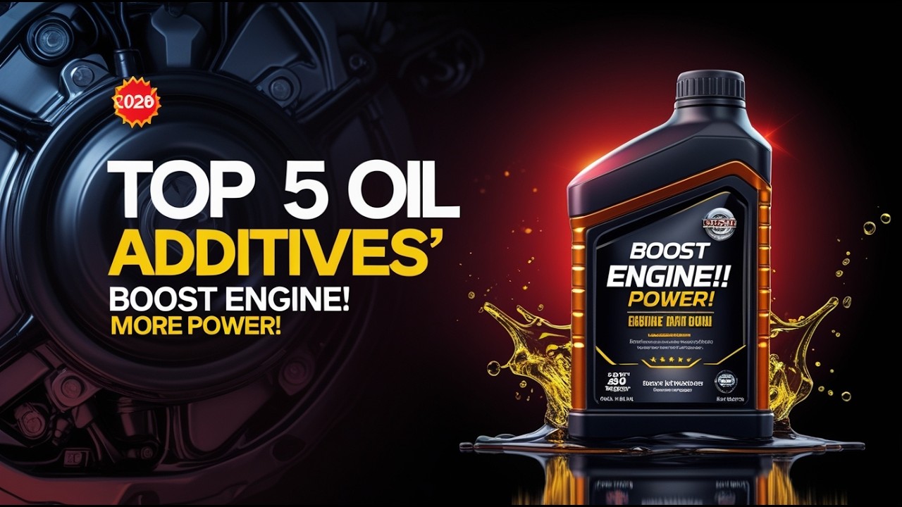 Top 5 Best Engine Oil Additives 2026 🚗 Boost Performance & Engine Life ...