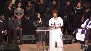 Mary Mary sings “Can’t Give Up Now” for their Uncle Charles Homegoing