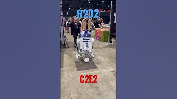 R2D2 on the move 🏁 #shorts #short #shortvideo #shortsvideo #c2e2 #starwars