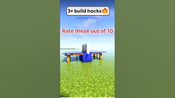 "3 INSANE Minecraft Build Hacks You NEED to Try NOW! 😱"