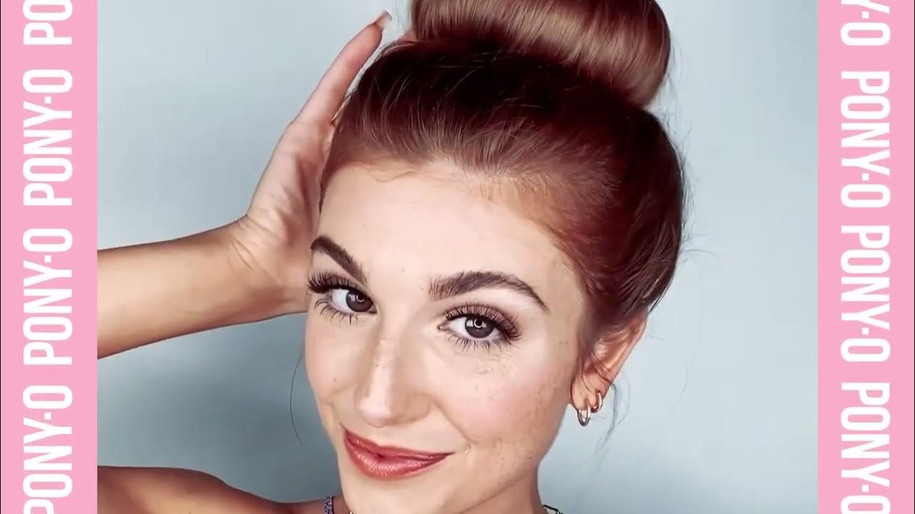 PONYO Ponytail Holders How to elevate your hair bun game in under a