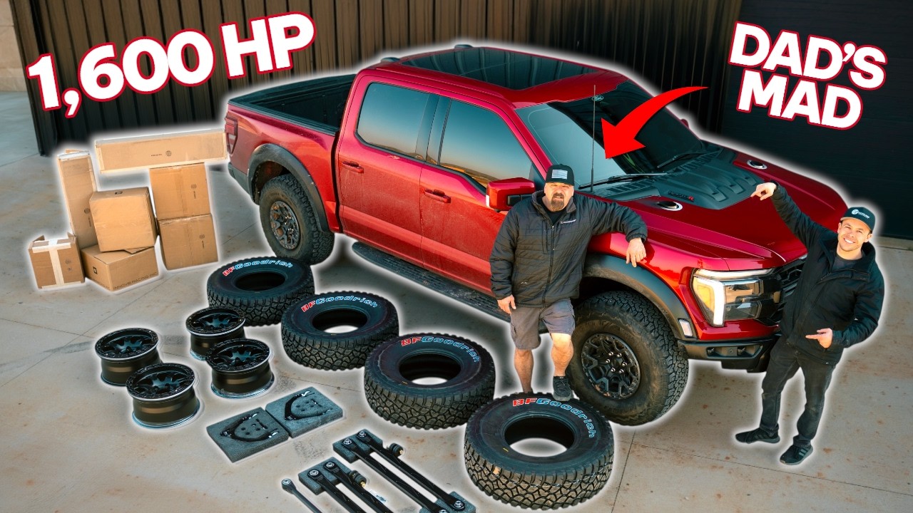Building 1,600 HP Ford Raptor R With Dad.. He's MAD