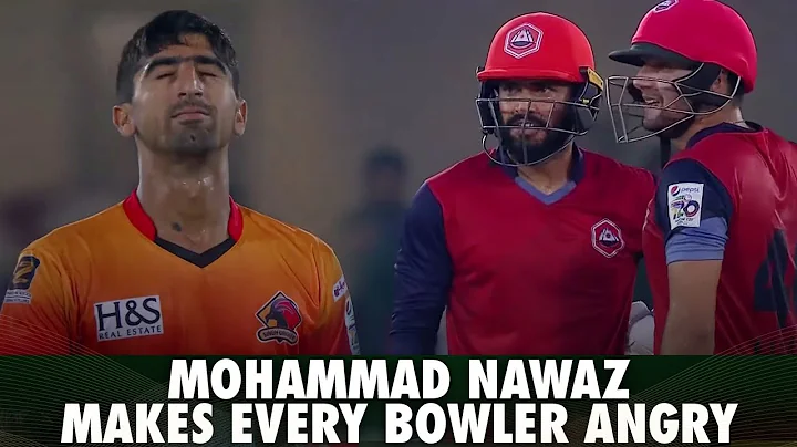 Huge Sixes | M Nawaz Make Every Bowler Agnry | Nat...