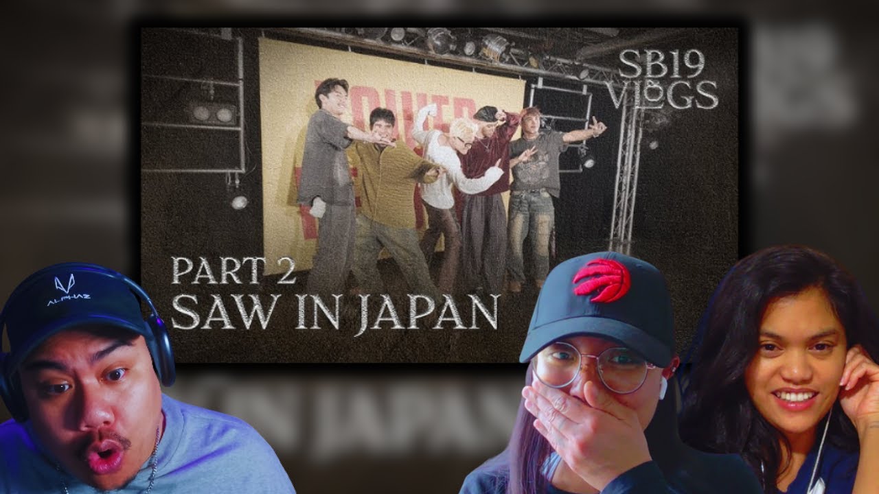 Реакция на второй день видеоблога SB19 из Японии!