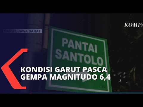 Video Amatir Rekam Kondisi Garut Pasca Diguncang Gempa Magnitudo 6,4