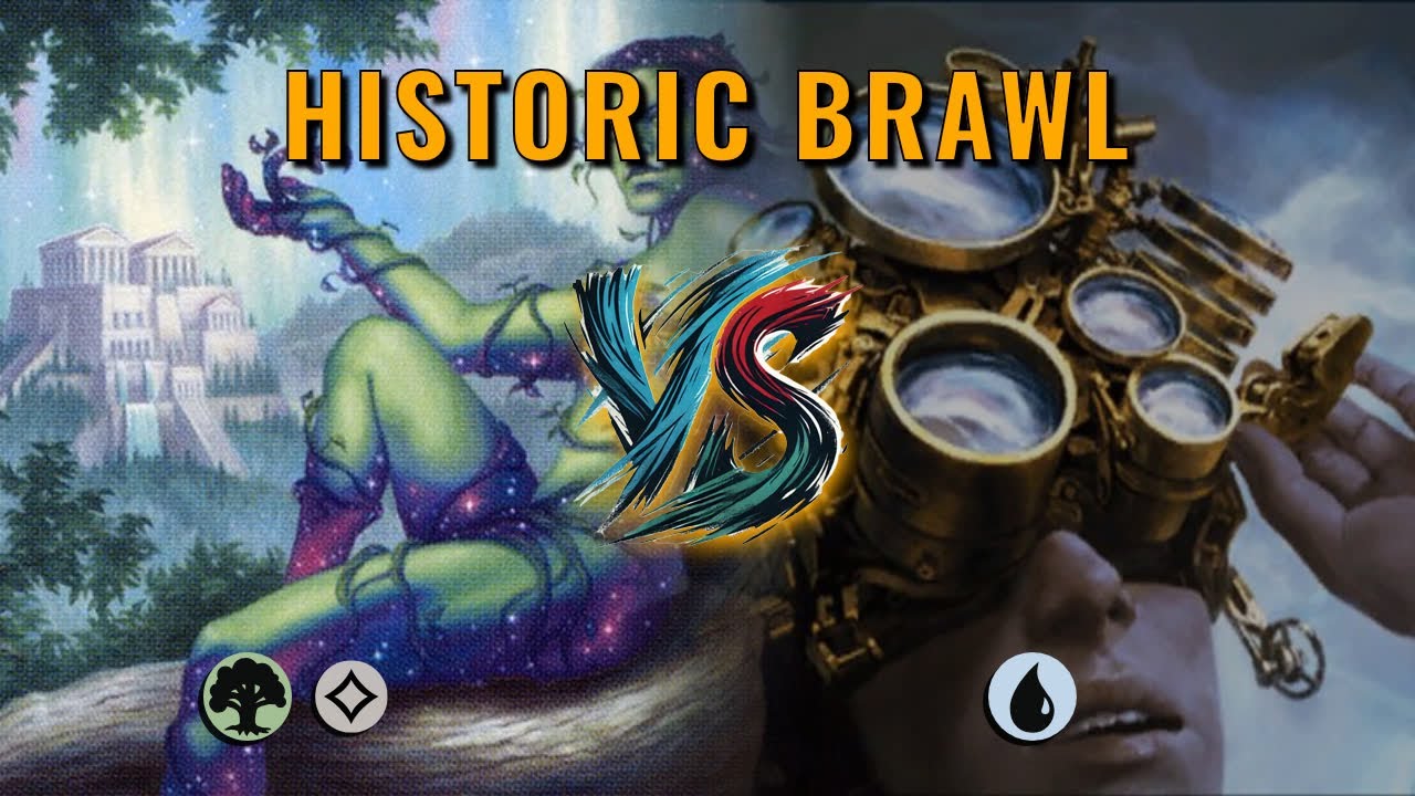 MTG Historic Brawl - Titania, Protector of Argoth by saitama VS Jace, Vryn's Prodigy by luckyluci