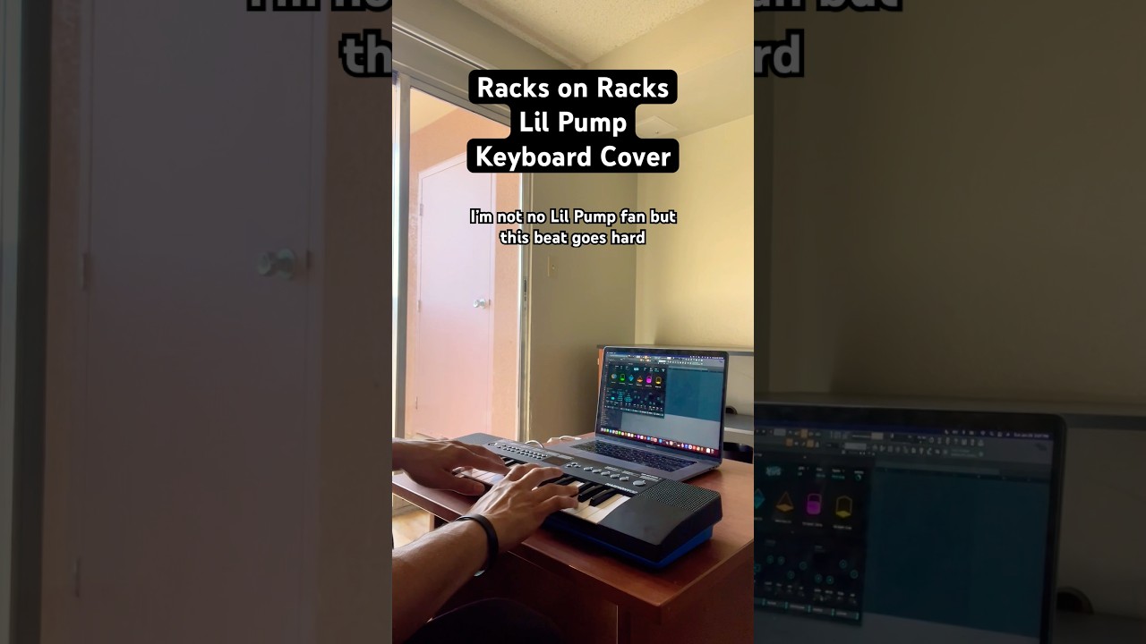 Playing Racks on Racks by Lil Pump 