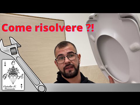 Video: Devo avvitare la flangia del water?