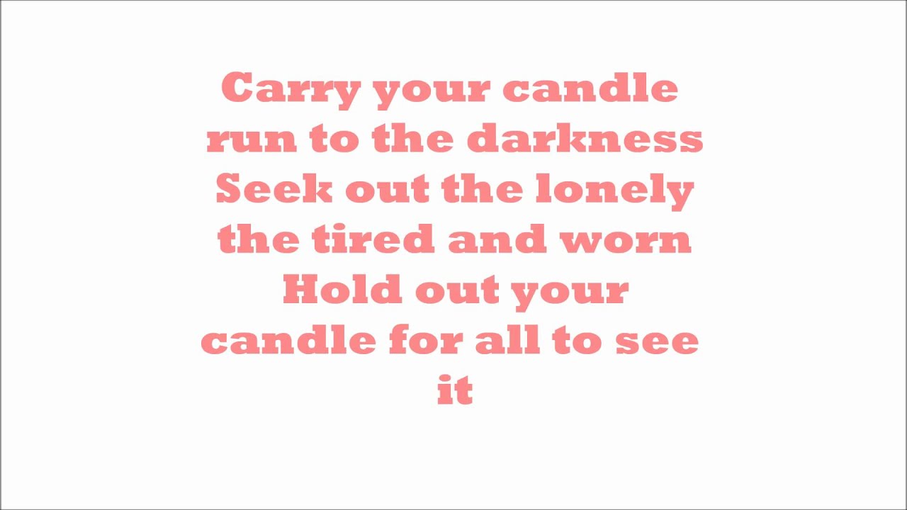 There Is A Candle Lyric Video. YouTube There Is A Candle Lyric Video. YouTube