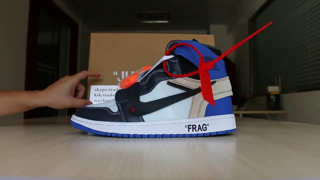 off white x fragment jordan 1