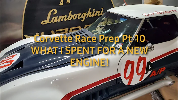 Part 10, Corvette racecar prep & build cost for SVRA Charlotte March 18-21!  VINTAGE RACING & more!