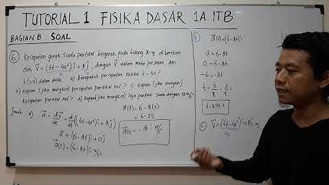 Tutorial 1 FISIKA DASAR 1A ITB (Bagian Soal) part 8