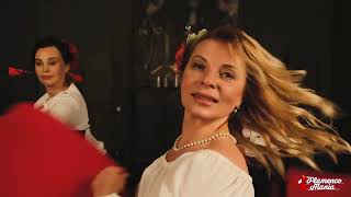 "танец фламенко с веером" от учеников школы Flamencomania