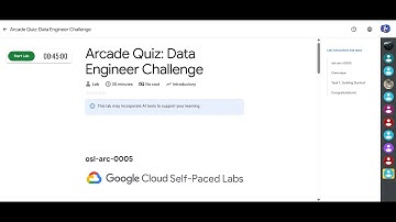 Arcade Quiz: Data Engineer Challenge || Lab Solution || Arcade Quiz April 2025