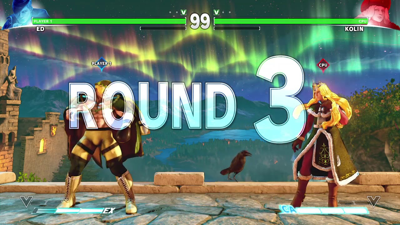 STREET FIGHTER V ED vs Kolin