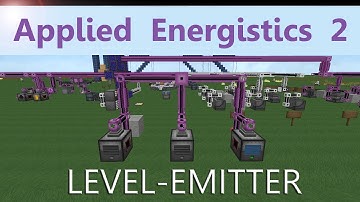 Applied Energistics 2 Tutorial: LEVEL-Emitter - 1 version is always working! [ENG]