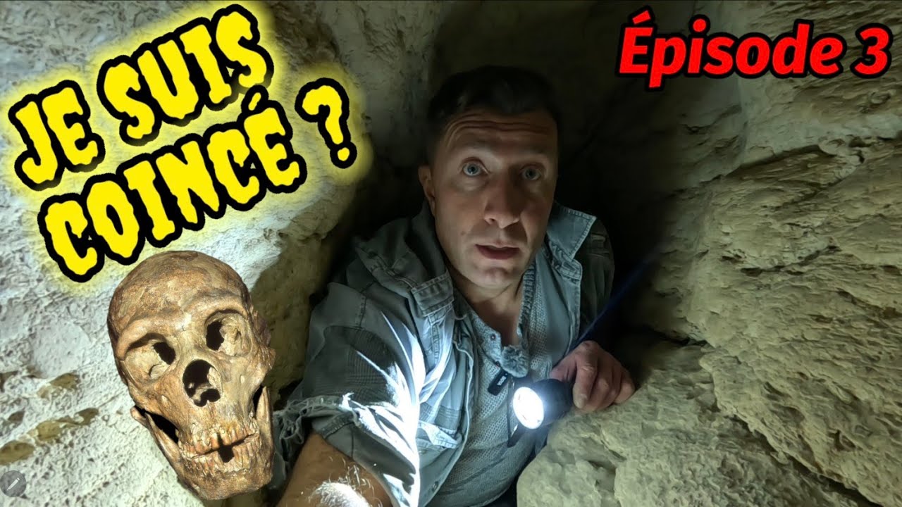 Je suis resté COINCÉ DANS LA GROTTE @ Les Mystères des souterrains 