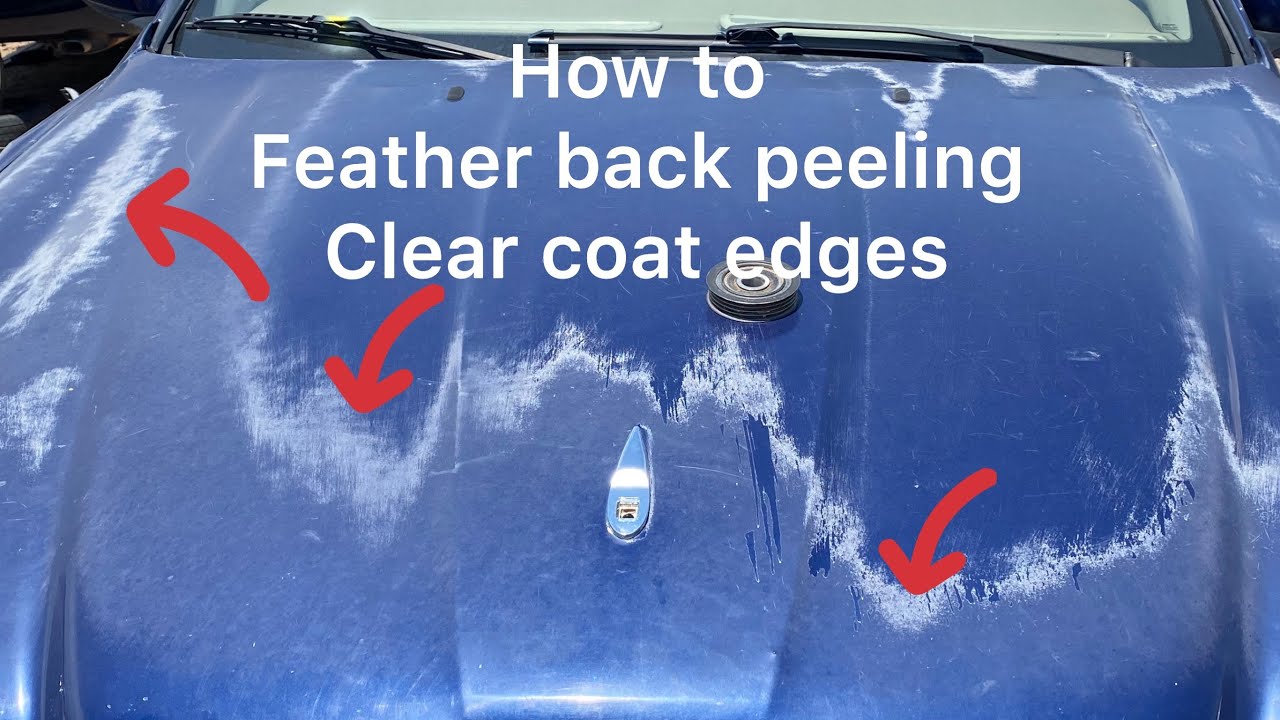 Clear coat peeling : r/AutoPaint