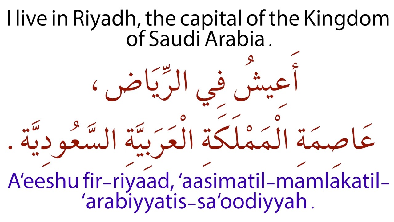 Gateway to Arabic Podcast Series, Unit Two, Lesson 9, Arabic-speaking Countries and Nationalities