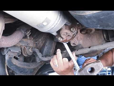NISSAN PATHFINDER 2008 (  Differential Bushing removal )